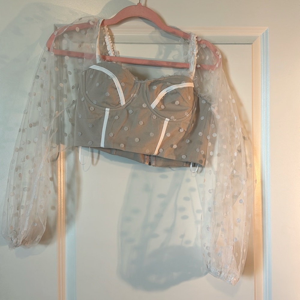 Hello Molly MALIBU SUNSET TOP WHITE